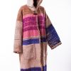 Multicolor Hooded Coat