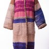 Multicolor Hooded Coat